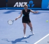 Kim Clijsters tennist in Australië aan de zijde van tweevoudige grandslamwinnares