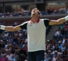Carreño Busta bij het kransje toernooiwinnaars na drukke tennisweek