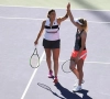 Elise Mertens en Kirsten Flipkens plaatsen zich voor de volgende ronde in het dubbelspel