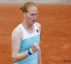 Alison Van Uytvanck speelt dinsdag haar eerste wedstrijd in Parijs
