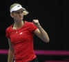 Elise Mertens wint ook haar tweede enkelpartij en brengt België opnieuw op voorsprong