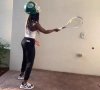 🎥 Ook Gauff waagt zich aan challenge van Federer... maar vergeet in eerste instantie het belangrijkste