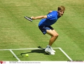 David Goffin dankt opslag en coach voor plek in kwartfinale in Halle