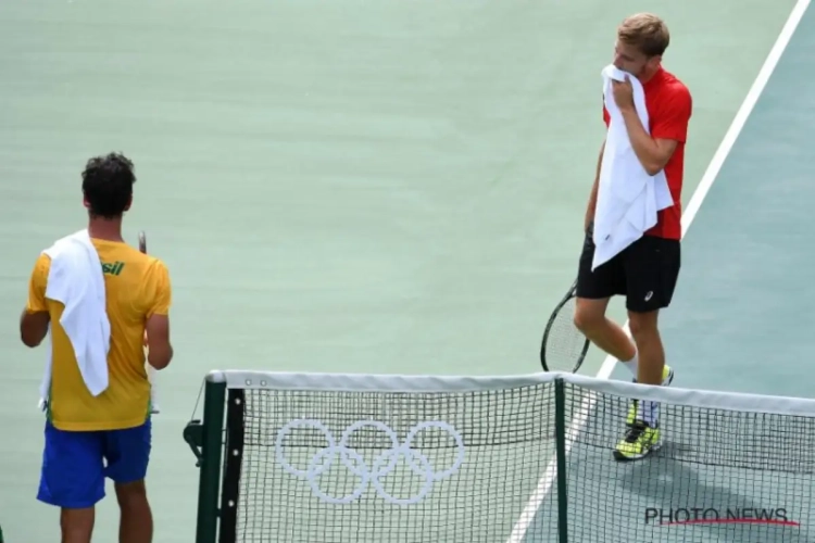 Braziliaan verrast Goffin: over en out voor de Belg