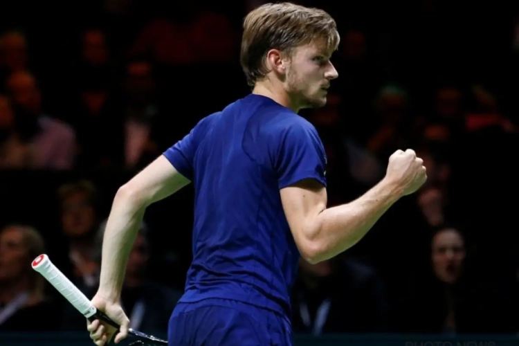 David Goffin kan de kers niet op de taart zetten in finale Rotterdam