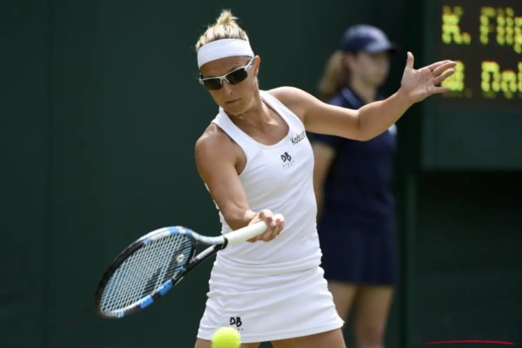 Kirsten Flipkens pakt uit met huzarenstukje en wint twee matchen op één dag