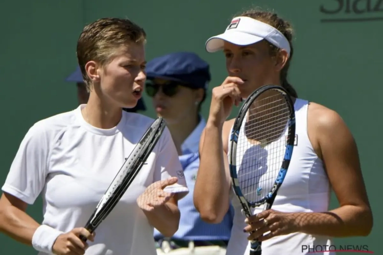 Ook Elise Mertens uitgeschakeld in dubbelspel op Wimbledon
