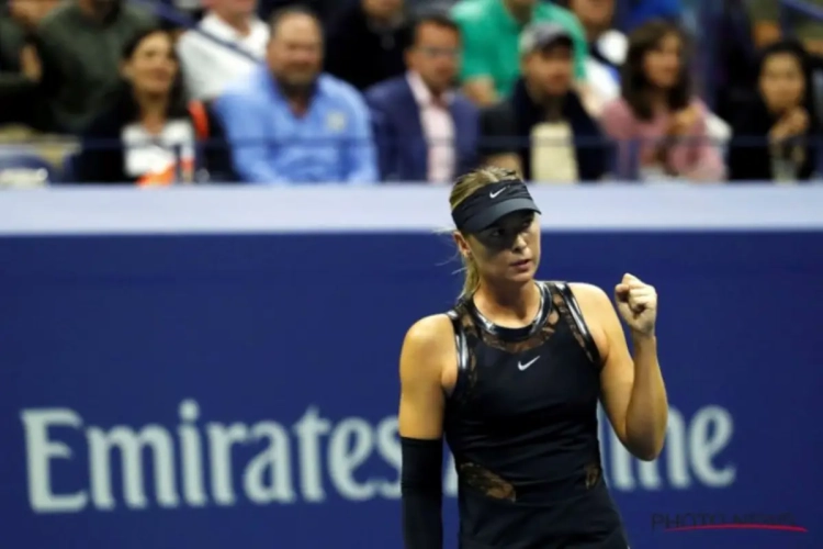 Sharapova zet opmars verder en haalt halve finale