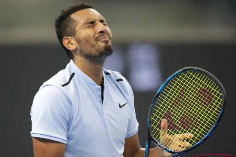 Ongelooflijk! Kyrgios heeft er opnieuw géén zin in en stapt de court af