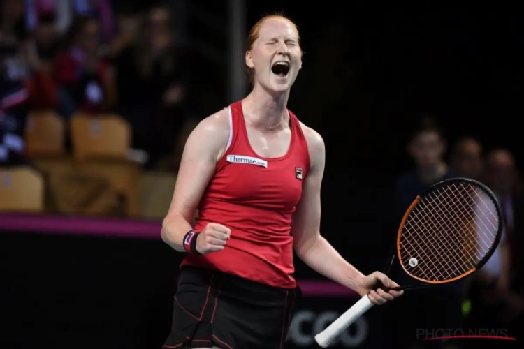 Van Uytvanck bereikt derde WTA-finale in haar carrière en bekampt het eerste reekshoofd