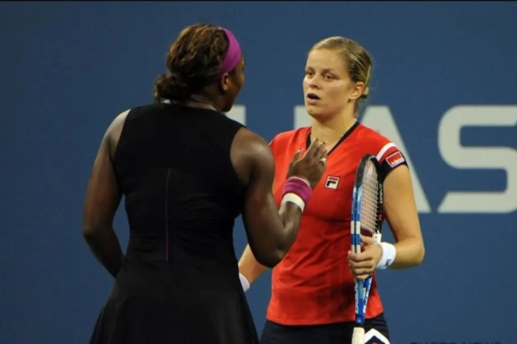? Ook Kim Clijsters maakte 9 jaar geleden al eens kennis met een uitzinnige Serena Williams...