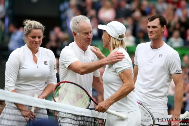 đĨ Kim Clijsters van de partij bij uniek evenement en is bijna nog te sterk voor Venus Williams