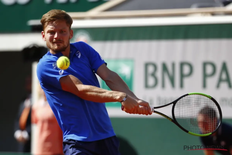Met opgeheven hoofd huiswaarts: David Goffin snoept set af van dé gravelkoning