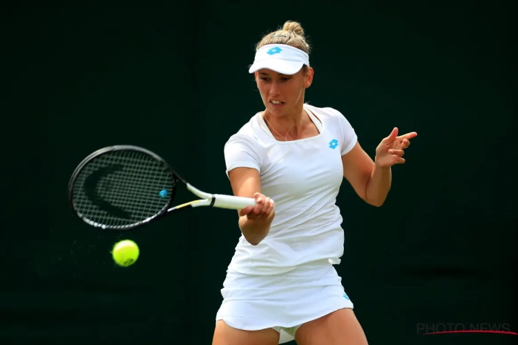 Elise Mertens geeft na setverlies met dubbelpartner niets meer prijs en gaat verder op Wimbledon