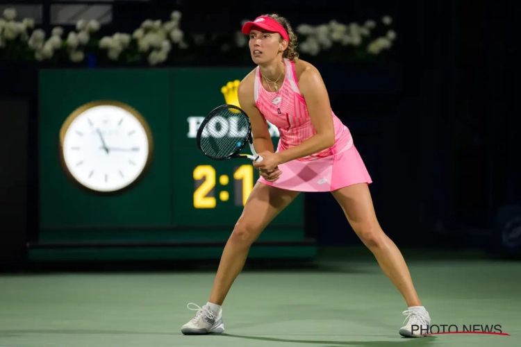 Elise Mertens redt drie matchballen en gaat via schitterende comeback naar halve finales in Dubai