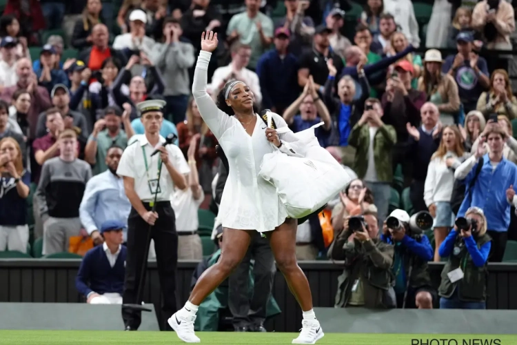 Serena Williams moet na marathonavond en eerste wedstrijd in een jaar tijd meteen Wimbledon verlaten